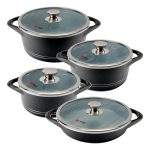 سرویس قابلمه 8 پارچه طرح ایتالیا B کد IB0812