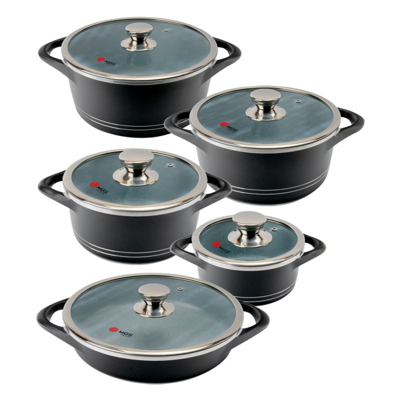 سرویس قابلمه 10 پارچه طرح ایتالیا B کد IB1019