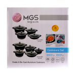 سرویس قابلمه 8 پارچه طرح ایتالیا B کد IB0812 - Image 4