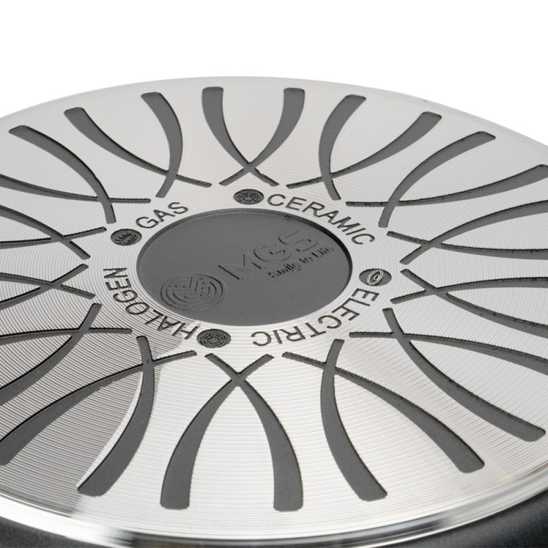 تابه تک دسته سایز 24 گرانیت طرح ایتالیا B