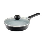 تابه تک دسته سایز 24 گرانیت طرح کره ای C