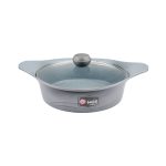 تابه دو دسته سایز 28 گرانیت طرح کره ای C