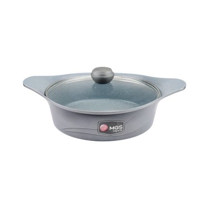 تابه دو دسته سایز 28 گرانیت طرح کره ای C