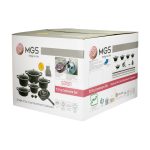 سرویس قابلمه 15 پارچه گرانیت طرح جرمنی D