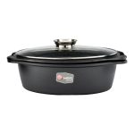 سرویس قابلمه 25 پارچه گرانیت طرح جرمنی B کد GB2514 مشکی