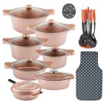 سرویس قابلمه 25 پارچه گرانیت طرح کره ای B