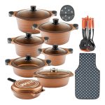 سرویس قابلمه 25 پارچه گرانیت طرح کره ای B