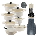 سرویس قابلمه 25 پارچه گرانیت طرح کره ای B