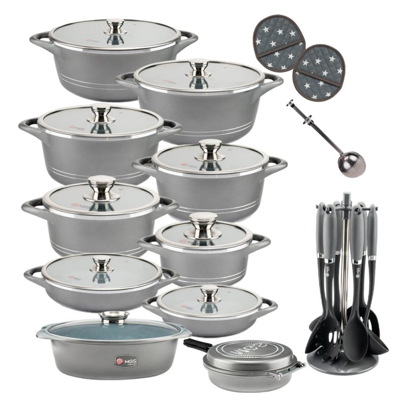 سرویس قابلمه 33 پارچه گرانیت طرح ایتالیا B