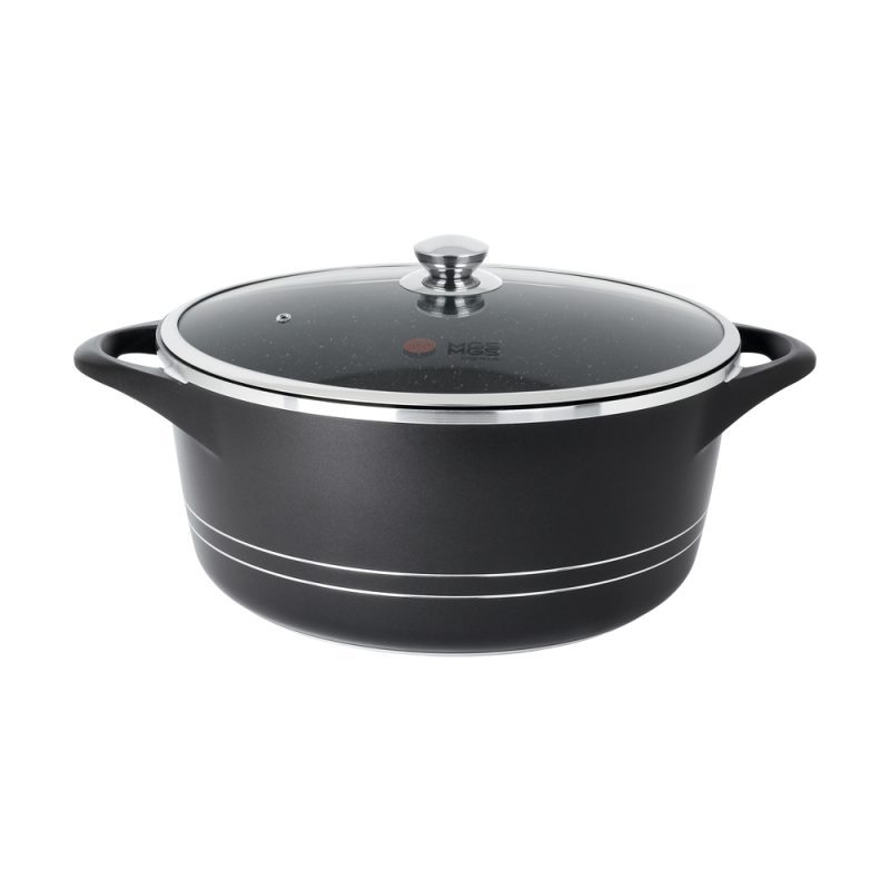 قابلمه دو دسته سایز 36 گرانیت طرح ایتالیا B