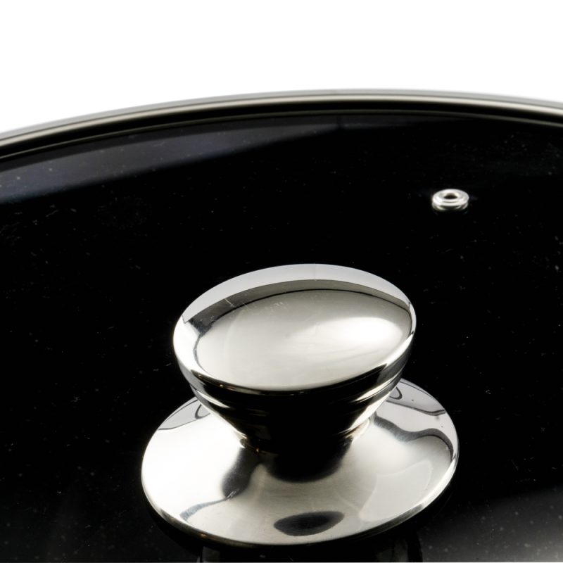 قابلمه دو دسته سایز 28 گرانیت طرح ایتالیا B