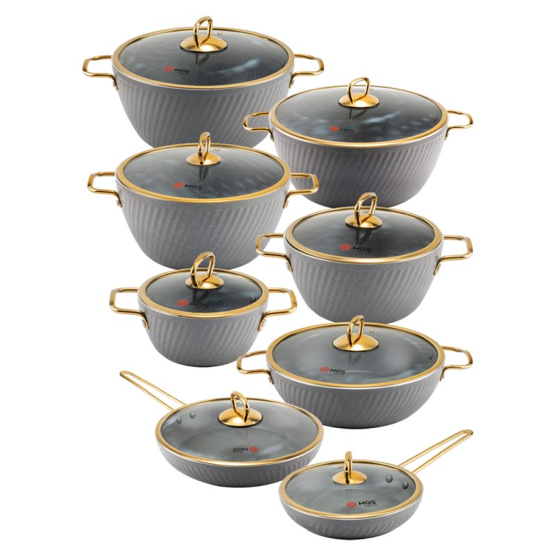 سرویس قابلمه 16 پارچه فورج طرح ماینز سری سوم