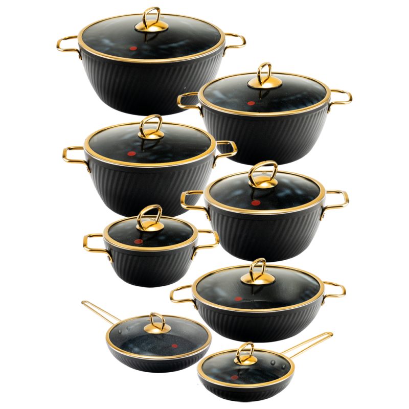 سرویس قابلمه 16 پارچه فورج طرح ماینز سری سوم