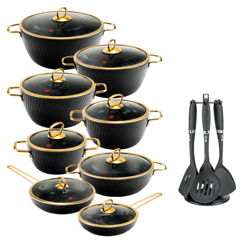 سرویس قابلمه 23 پارچه فورج طرح ماینز سری سوم